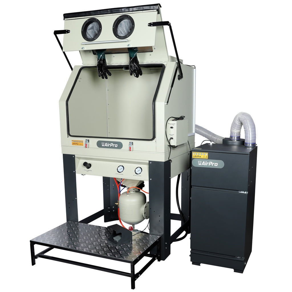 AirPro 990L Druckstrahlkabine - Sandstrahlkabine mit Absaugung – SB99HP