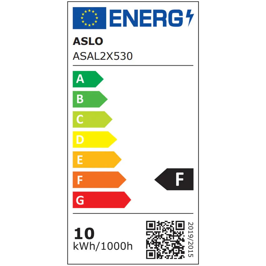 ASLO 6000K Moderne LED Design Außenleuchte Outdoor LED 2x5W - LED Outdoor Wandleuchte - ASAL2X560