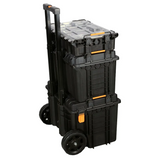 Fluxon 3-teiliges stapelbares Werkzeugkofferset mit Rollen – 100 kg - TBP03L