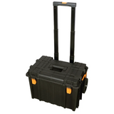 Fluxon 3-teiliges stapelbares Werkzeugkofferset mit Rollen – 100 kg - TBP03L