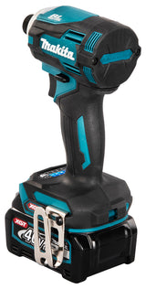 Makita Akku-Schlagschrauber 40V max – bürstenlos, LED, XPT & Set mit 2 Akkus 2,5 Ah + Ladegerät - TD001GD201