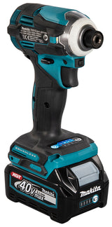 Makita Akku-Schlagschrauber 40V max – bürstenlos, LED, XPT & Set mit 2 Akkus 2,5 Ah + Ladegerät - TD001GD201