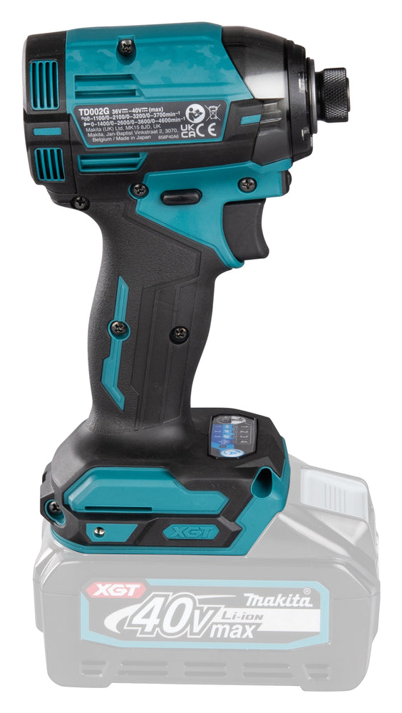 Makita Akku-Schlagschrauber 18V – Doppelfedermechanismus, 5 Modi, LED & XPT - TD002GZ01