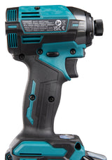 Makita Akku-Schlagschrauber 18V – Doppelfedermechanismus, 5 Modi, LED & XPT - TD002GZ01
