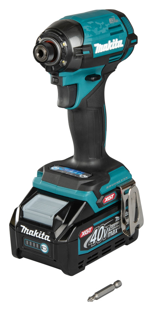 Makita Akku-Schlagschrauber 18V – Doppelfedermechanismus, 5 Modi & LED-Leuchtenmodus - TD002GD202