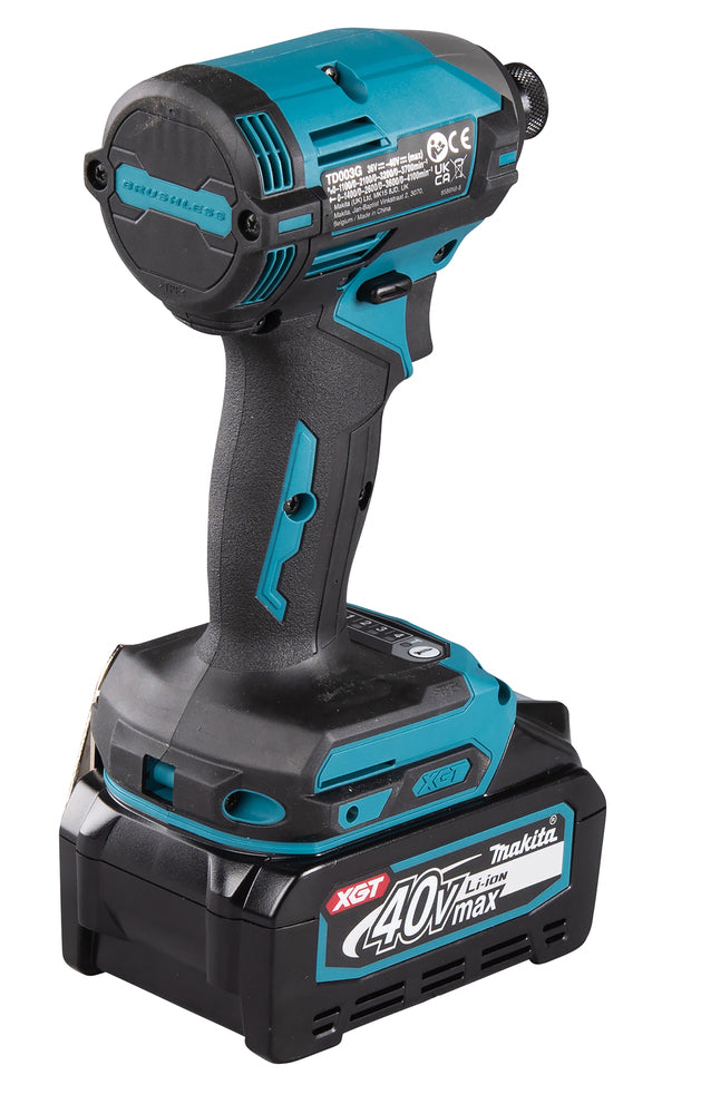 Makita Akku-Schlagschrauber 18V – 5 Modi, T-Modus, LED-Dauerlicht & bürstenlos - TD003GA202