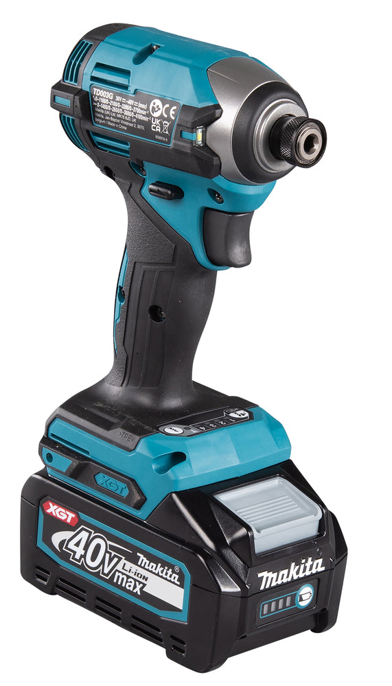 Makita Akku-Schlagschrauber 18V – 5 Modi, T-Modus, LED-Dauerlicht & bürstenlos - TD003GA202