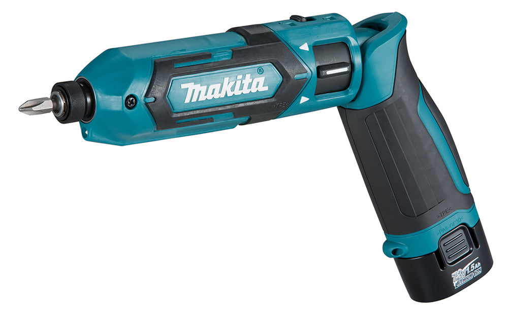 Makita Akku-Knickschlagschrauber – 7,2 V, 25 Nm Drehmoment, flexibel & kompakt - TD022DSE