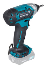 Makita Akku-Schlagschrauber – kompakt, 110 Nm, 1/4" Aufnahme & LED-Licht - TD110DZ