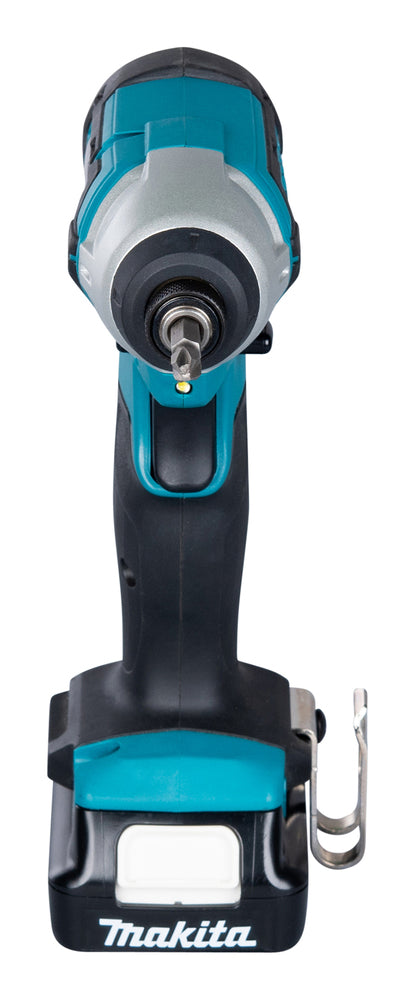 Makita Akku-Schlagschrauber – 110 Nm Drehmoment, kompakt, LED & 1/4" Schnellbefestigung - TD110DSMJ