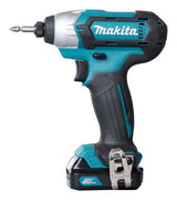 Makita Akku-Schlagschrauber – 110 Nm Drehmoment, kompakt, LED & 1/4" Schnellbefestigung - TD110DSMJ