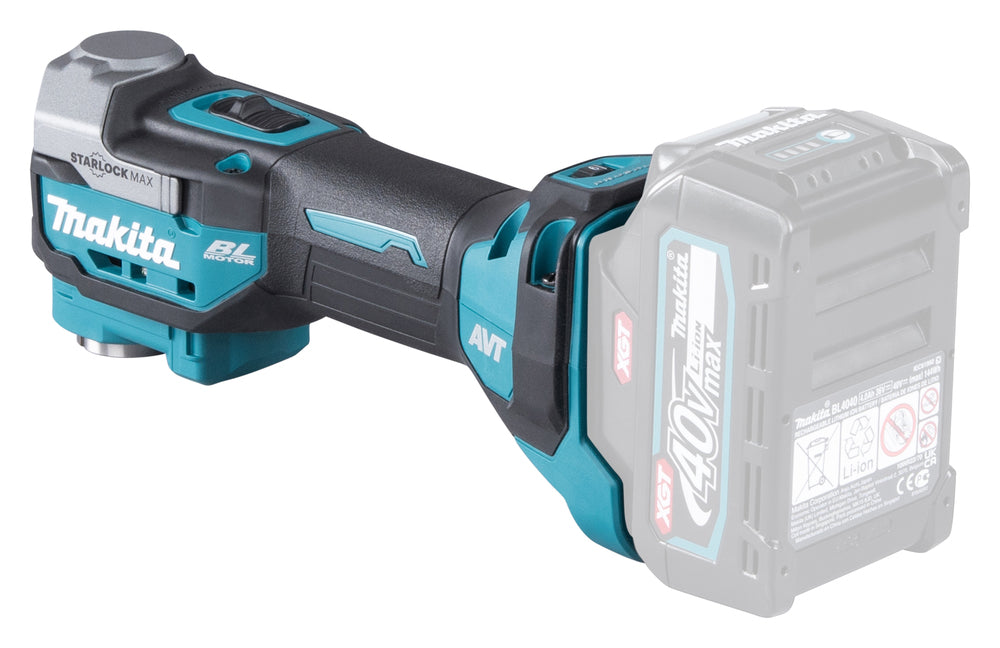 Makita Akku-Multifunktionswerkzeug – AVT Antivibration, LED-Licht & STARLOCK-Kompatibilität - TM001GZ