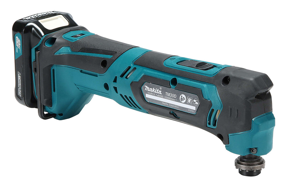 Makita Akku-Multifunktionswerkzeug – 18 V, variabel 6.000–20.000 min⁻¹, kompakt & vielseitig - TM30DSMJX5