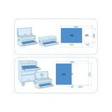 KING TONY Profi-Werkzeuge - RESISTORX® Schraubenzieher-Modulset - 9 tlg. 931909PR