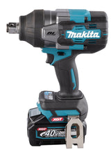 Makita Akku-Schlagschrauber 40V max – Set mit 2x 4,0 Ah Akkus, Schnellladegerät & Transportkoffer - TW001GM201