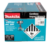 Makita Akku-Schlagschrauber 40V max – Set mit 2x 4,0 Ah Akkus, Schnellladegerät & Transportkoffer - TW001GM201