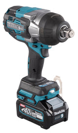 Makita Akku-Schlagschrauber 40V max – Set mit 2x 4,0 Ah Akkus, Schnellladegerät & Transportkoffer - TW001GM201