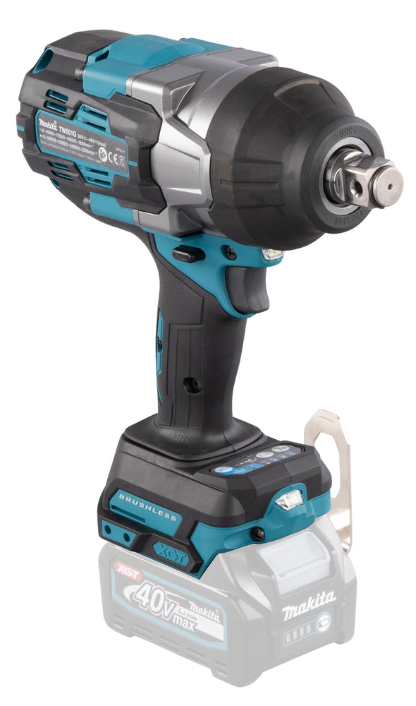 Makita Akku-Schlagschrauber – bürstenlos, 4-stufig, Auto-Stopp & Doppel-LED (ohne Akku & Ladegerät) - TW001GZ