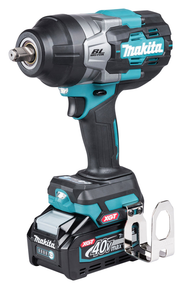 Makita Akku-Schlagschrauber – kompakt, leicht, Auto-Stopp & 3 LED-Leuchten für präzises Arbeiten - TW002GM201