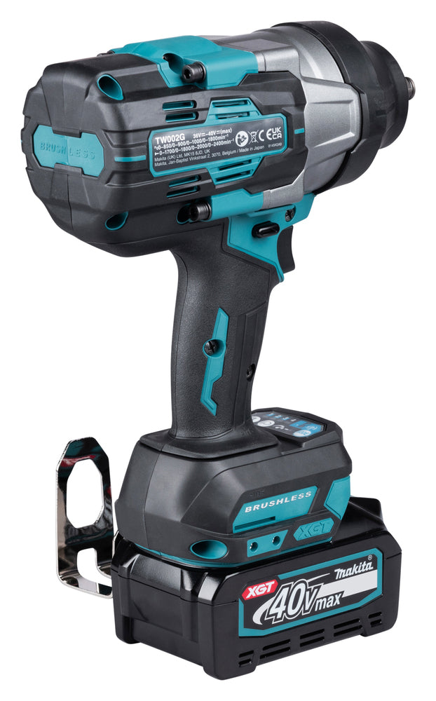 Makita Akku-Schlagschrauber – kompakt, leicht, Auto-Stopp & 3 LED-Leuchten für präzises Arbeiten - TW002GM201