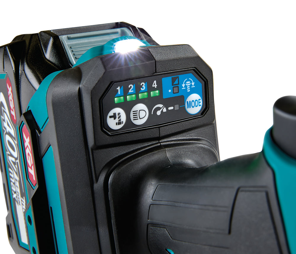 Makita Akku-Schlagschrauber – kompakt, bürstenlos, Doppel-LED & 4-stufige Schlagkraft - TW003GZ