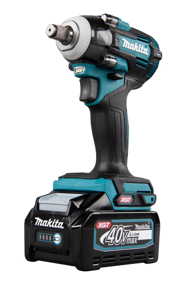 Makita Akku-Schlagschrauber 1/2" – 4-stufige Leistung, Auto-Stopp & Profi-Doppel-LED - TW004GD201