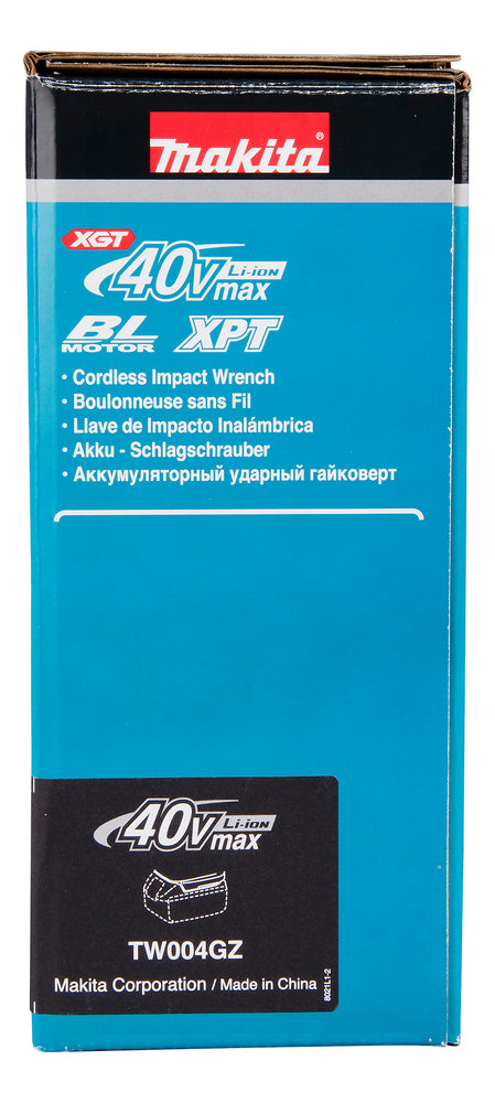 Makita Akku-Schlagschrauber 1/2" – 4-stufig, Auto-Stopp & Doppel-LED für flexible Anwendungen - TW004GZ