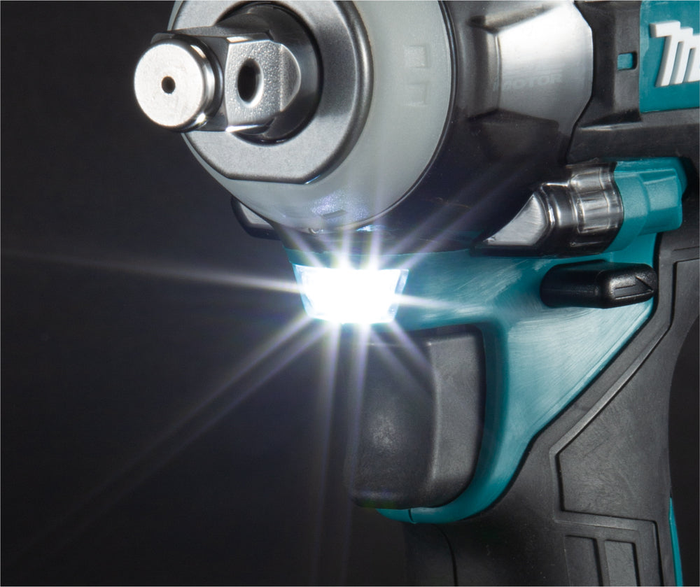 Makita Akku-Schlagschrauber 1/2" – 4-stufige Leistung, Auto-Stopp & Profi-Doppel-LED - TW004GD201