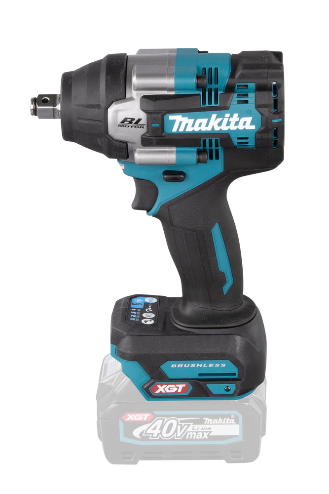 Makita Akku-Schlagschrauber 40V max – 760 Nm, Auto-Stopp, XPT-Schutz & Doppel-LED - TW007GZ