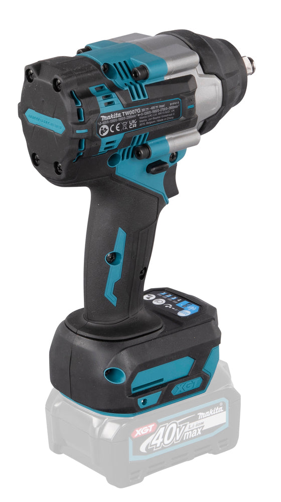 Makita Akku-Schlagschrauber 40V max – 760 Nm, Auto-Stopp, XPT-Schutz & Doppel-LED - TW007GZ