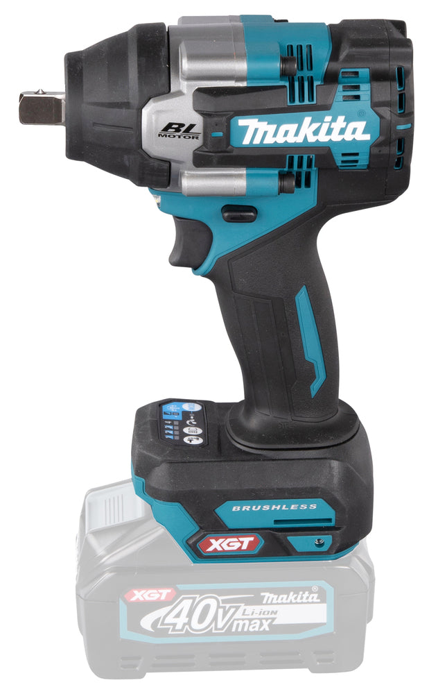 Makita Akku-Schlagschrauber 40V max – 760 Nm, Auto-Stopp & Doppel-LED für Profis - TW008GZ