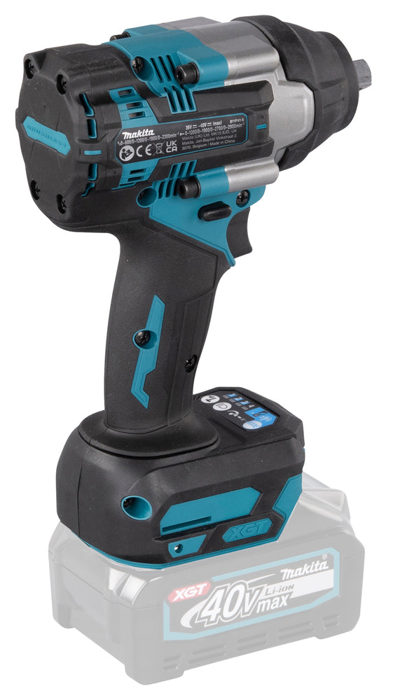 Makita Akku-Schlagschrauber 40V max – 760 Nm, Auto-Stopp & Doppel-LED für Profis - TW008GZ