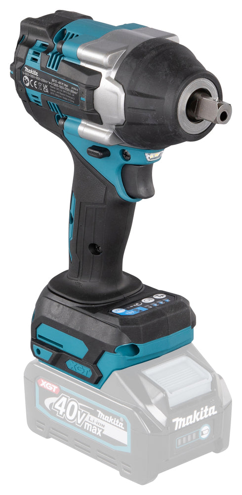 Makita Akku-Schlagschrauber 40V max – 760 Nm, Auto-Stopp & Doppel-LED für Profis - TW008GZ