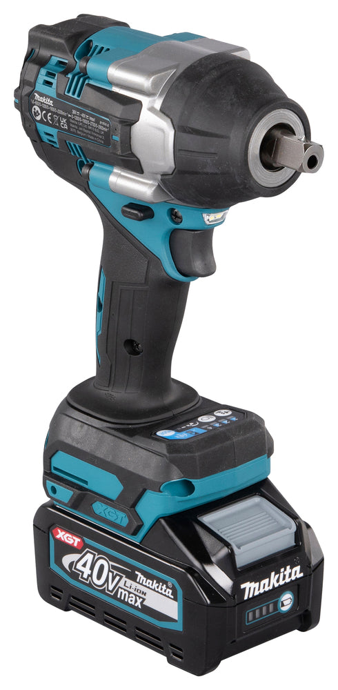 Makita Akku-Schlagschrauber 40V max – 760 Nm, kompakt, Auto-Stopp & LED-Nachglimmfunktion - TW008GM201
