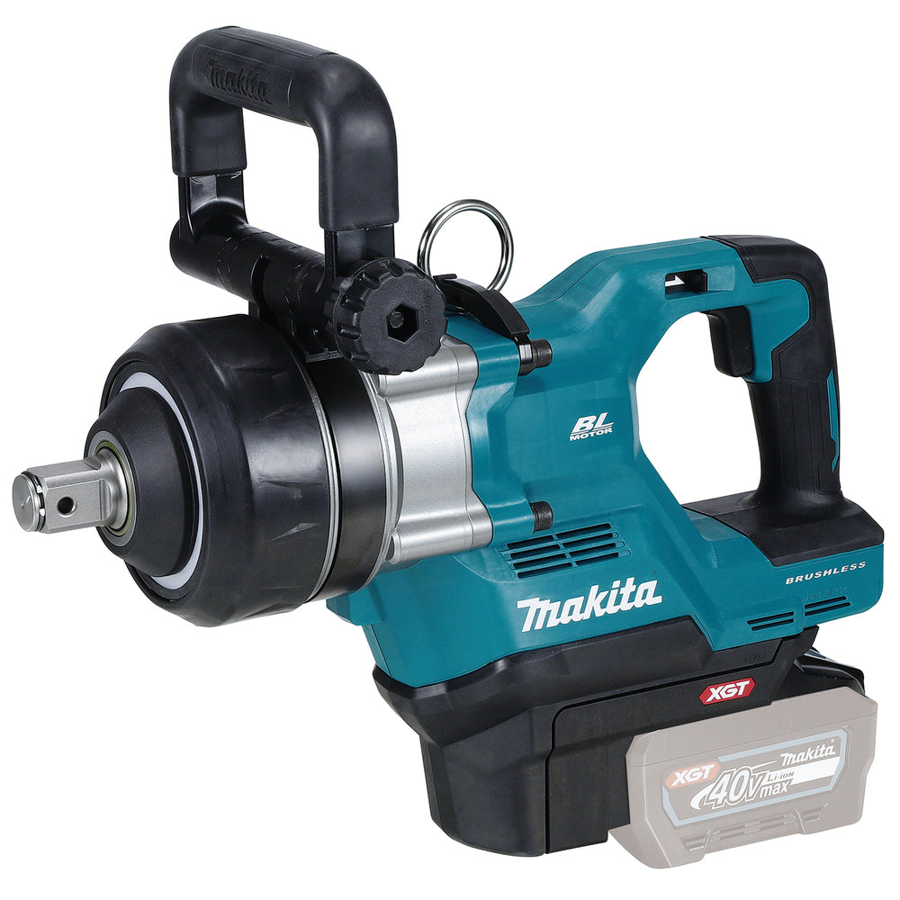 Makita Akku-Schlagschrauber – 4-stufig, bürstenlos, Doppel-LED & 360° Seitengriff - TW009GZ