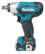 Makita Akku-Schlagschrauber 12V max – 145 Nm, kompakt, 1/2" Aufnahme & LED - TW141DSMJ