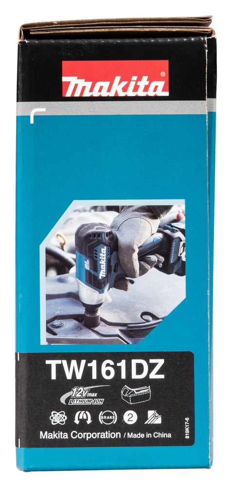 Makita Akku-Schlagschrauber 12V max – kompakt, 165 Nm, 1/2" Aufnahme & LED - TW161DZ