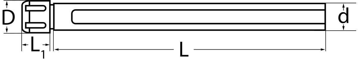 TECWERK Spannzangenfutter ER mit Zylinderschaft Ø 16 mm, Spannbereich 1–7 mm, Schaftlänge 150 mm
