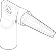 FUHR Dornschlüssel 766 Steckschlüsseleinsatz 8 mm Vierkant 6,5-9 mm konisch