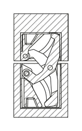 BSW Verdecktliegendes Objektband Hide 3D130-80, 80 kg, 180°, vernickelt glänzend