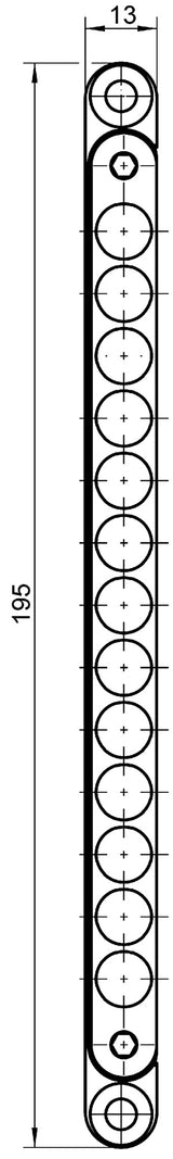 SIMONSWERK Schließmagnet KCM 50 ER-Effekt 13x195 mm DIN L/R – kontakt- und geräuschlos