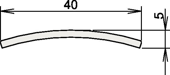 ATHMER Niroschwelle 164 3-107 Edelstahl matt gebürstet 840 mm – Türabsenkdichtung