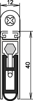 833 mm