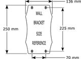 HOZELOCK Wandschlauchhalter Auto Reel 40 – 65,5 cm breit, inkl. 40 m Premiumschlauch und Aufrollautomatik