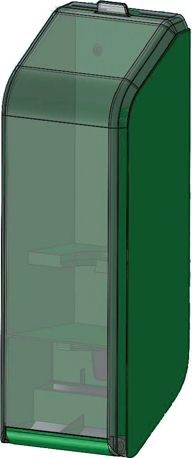 PLUM Augenspülstation QuickSafe Solo 0,5 l mit Pflasterrefill B140 mm – Erste-Hilfe-Ausrüstung