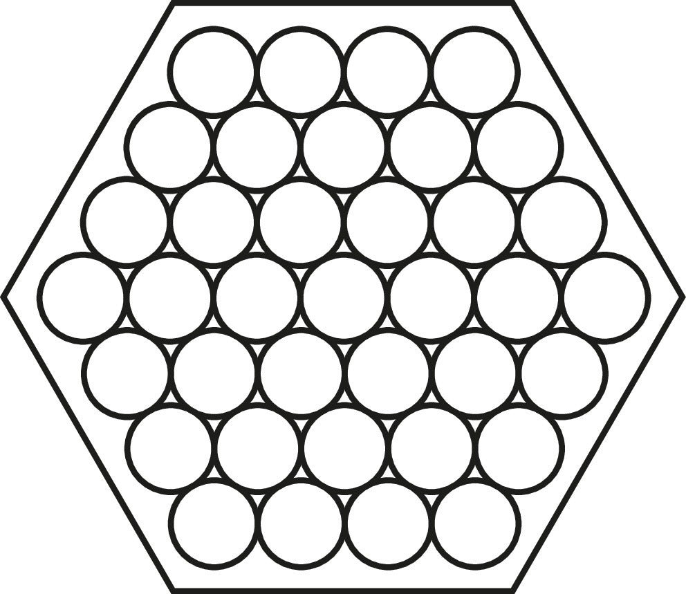 WEIDMÜLLER Crimpzange PZ 10 HEX 195 mm für Aderendhülsen 0,25-10 mm²