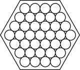 WEIDMÜLLER Crimpzange PZ 10 HEX 195 mm für Aderendhülsen 0,25-10 mm²