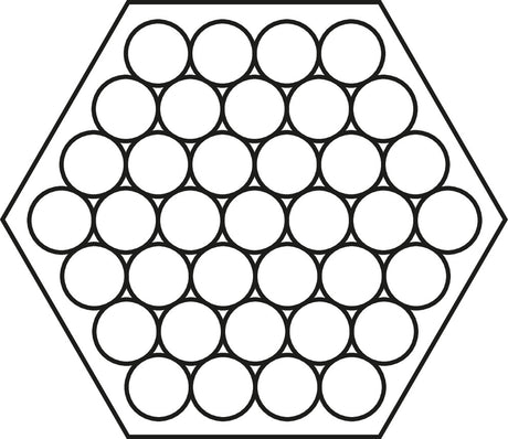 WEIDMÜLLER Crimpzange PZ 10 HEX 195 mm für Aderendhülsen 0,25-10 mm²