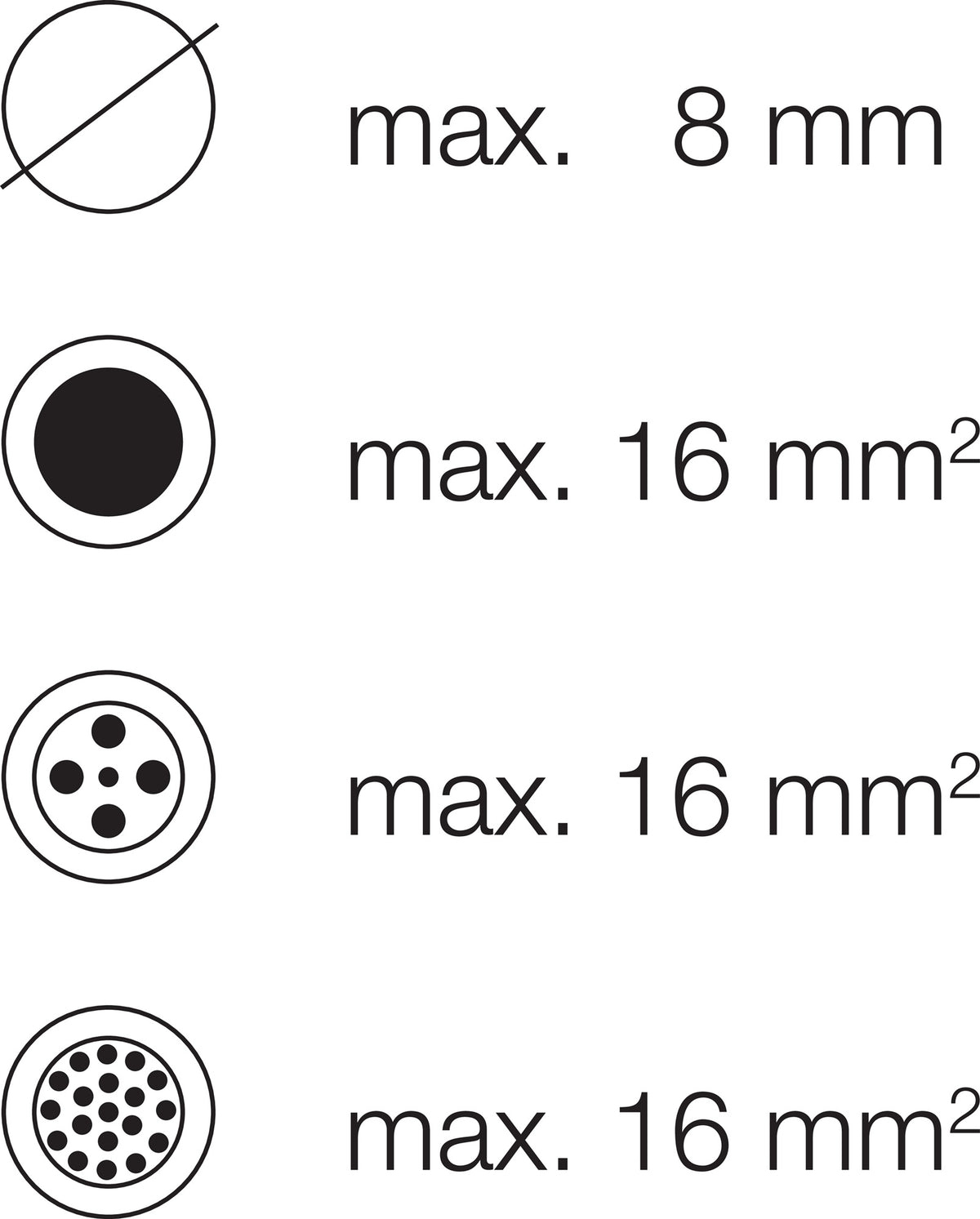 WEIDMÜLLER Kabelschere KT 8 VDE-isoliert 185 mm – quetschfreies Schneiden bis 16 mm²