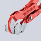 KNIPEX Rohrzange DIN 5234 S-Maul 245 mm Spannweite 0-35 mm für Rohre 1/2 Zoll